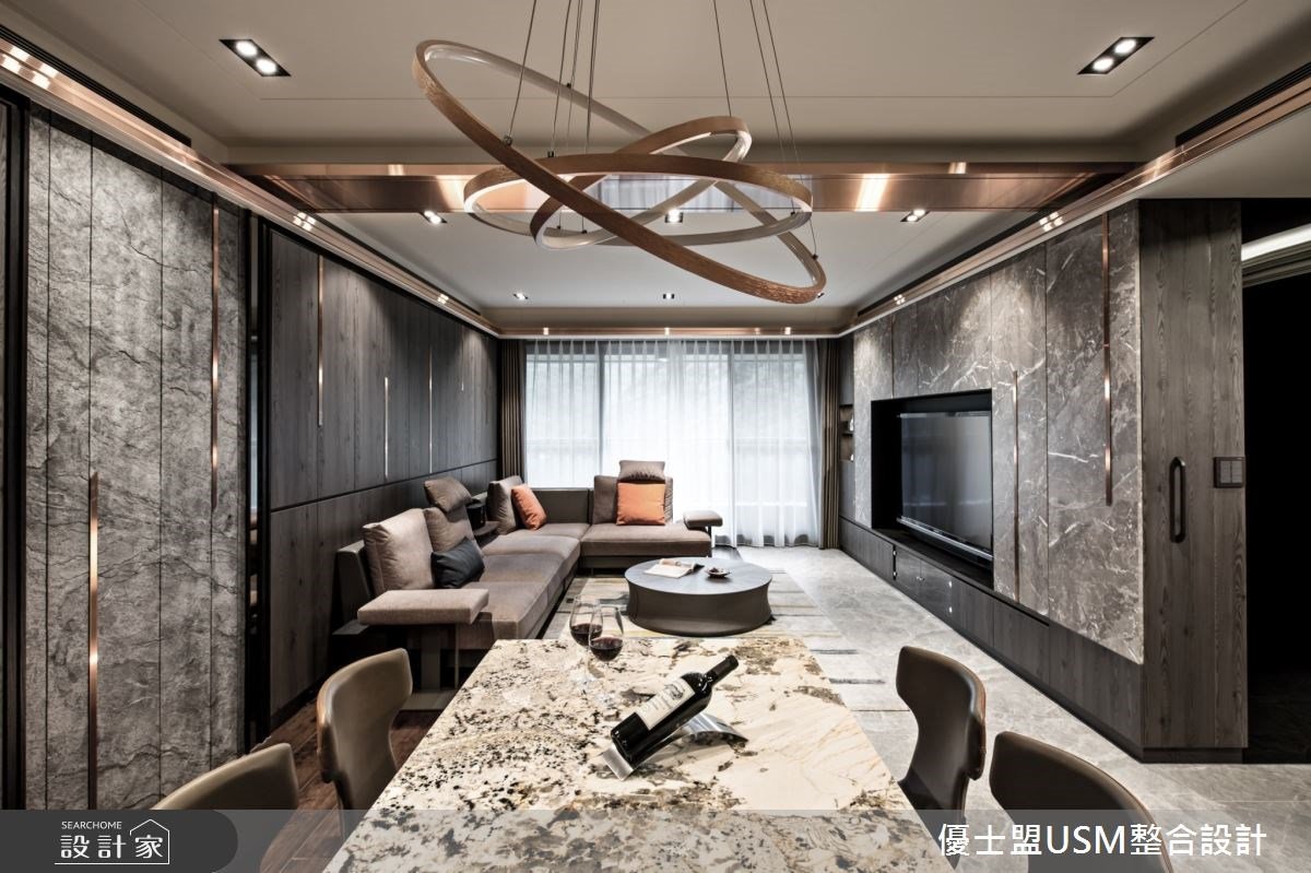 讓屋主會想念的家！以時髦異材質精彩混搭，成就精緻風格飯店宅！