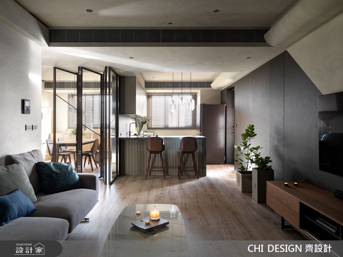 甜蜜蜜的新婚生活從這裡開始！34坪新成屋延攬吧台、獨立書房成就高互動日常