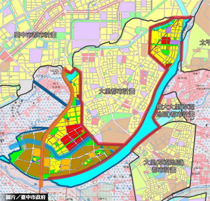 台中擴大大里都市計劃 重新啟動
