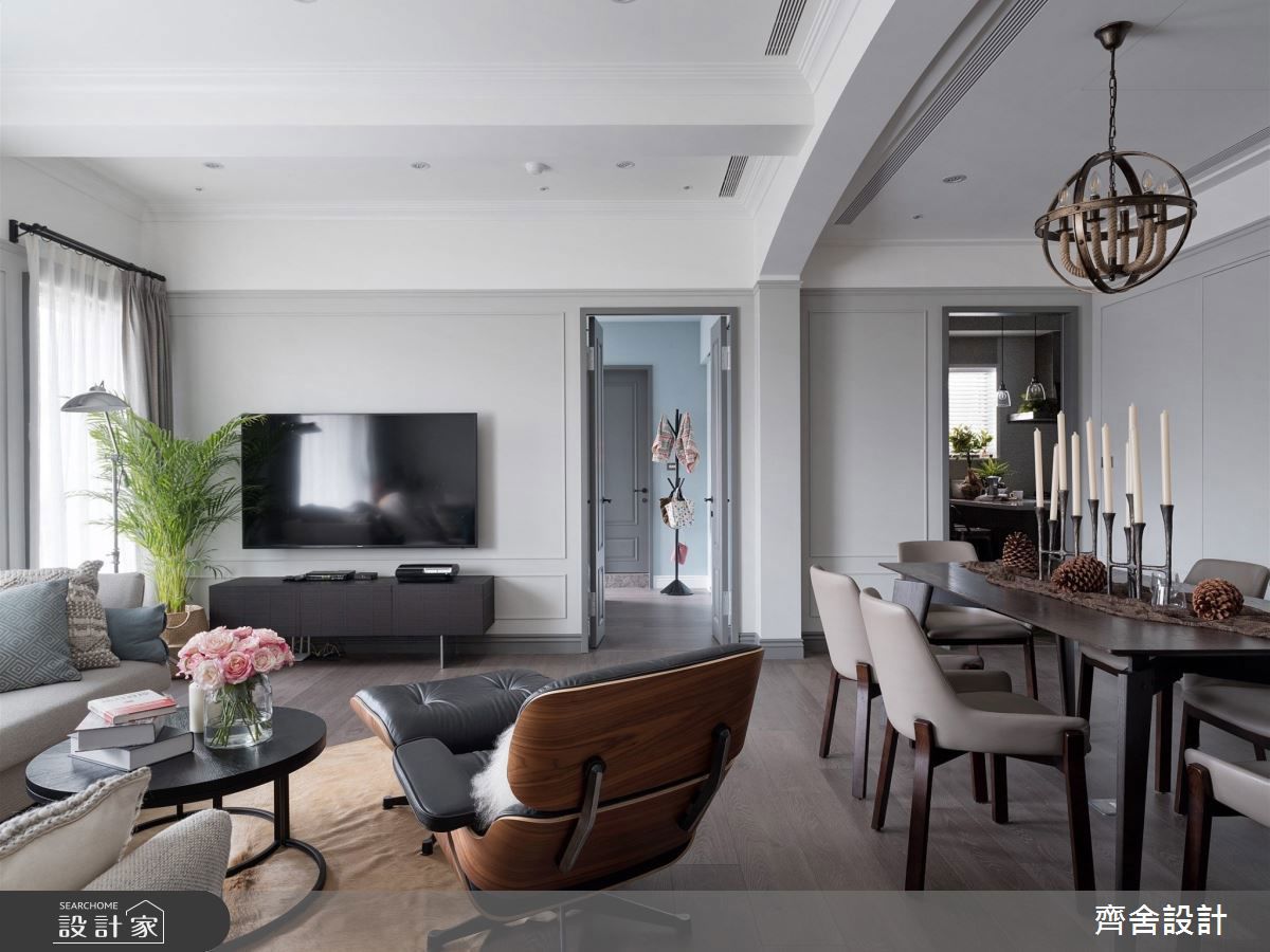 典雅美式風住宅，陪伴細品生活!台北文山區40坪新成屋細膩描摹日常光景