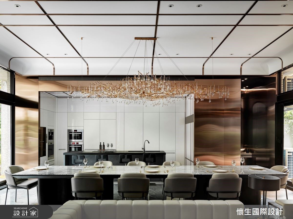 廚房也可以很潮！現代餐廚的新奢華