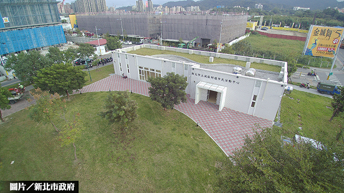 重劃區內首座 土城明德活動中心啟用