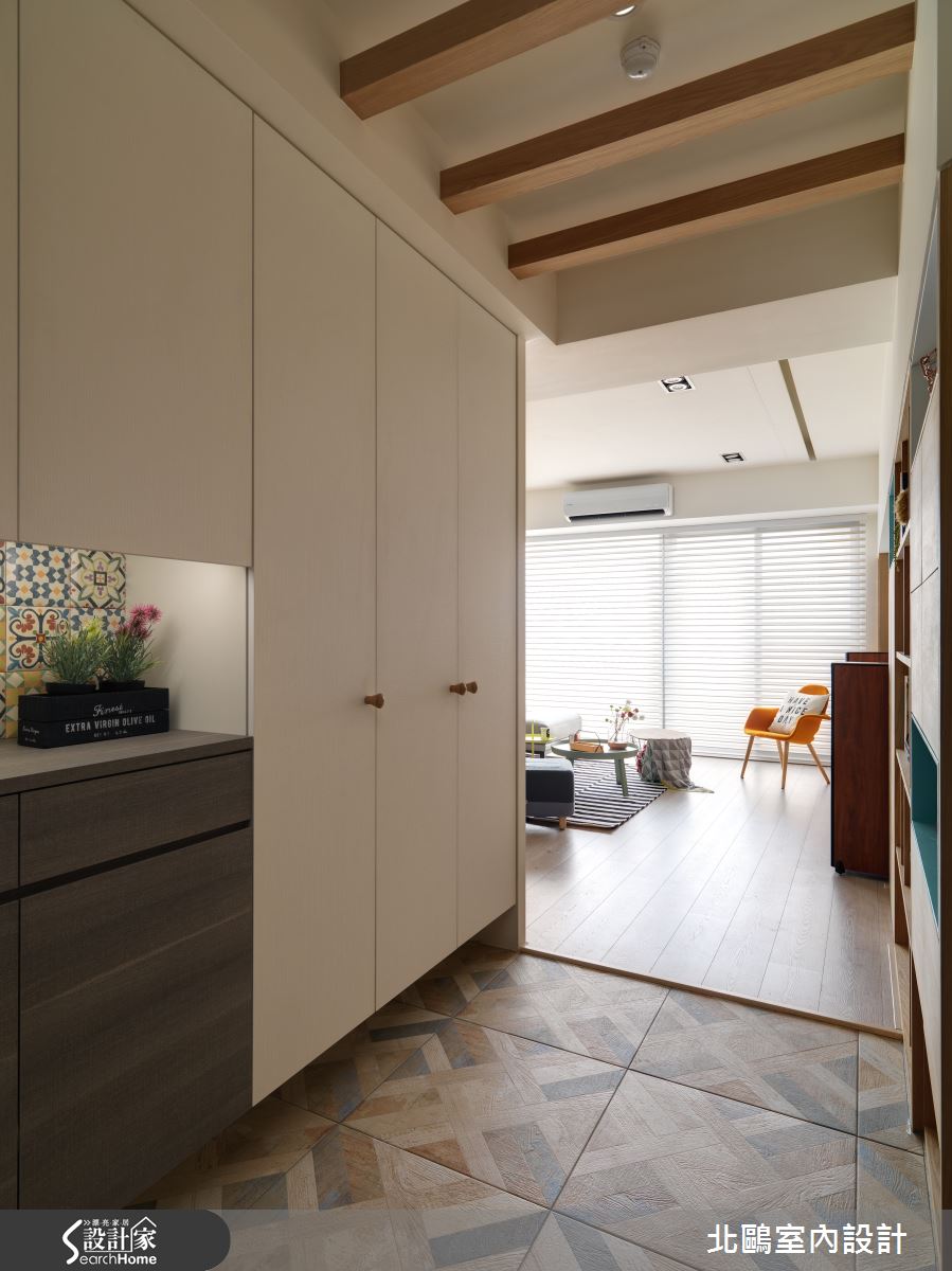 幸福滿點！ 讓你好戀家的 40 坪北歐宅