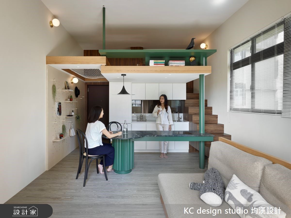個性中島給她一個專屬擁抱！圍繞中島吧台而生，滿足女子多元個性的生活視角
