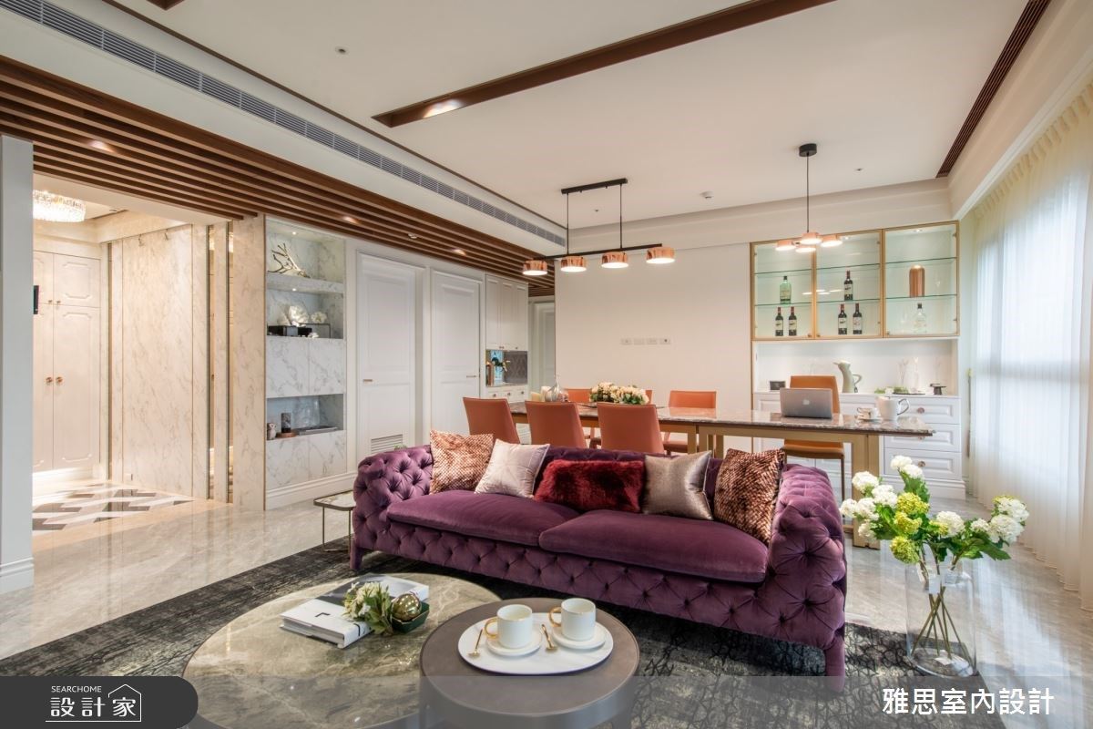 揭開美式豪宅的時尚視野！「愛馬仕橘＋慵懶輕紫」帶給你 VIP 般的精品質感