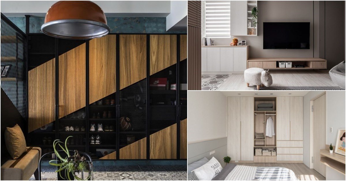 收納櫃設計有玄機！玄關鞋櫃不悶臭、臥室衣櫃無霉味、客廳電視櫃有散熱...