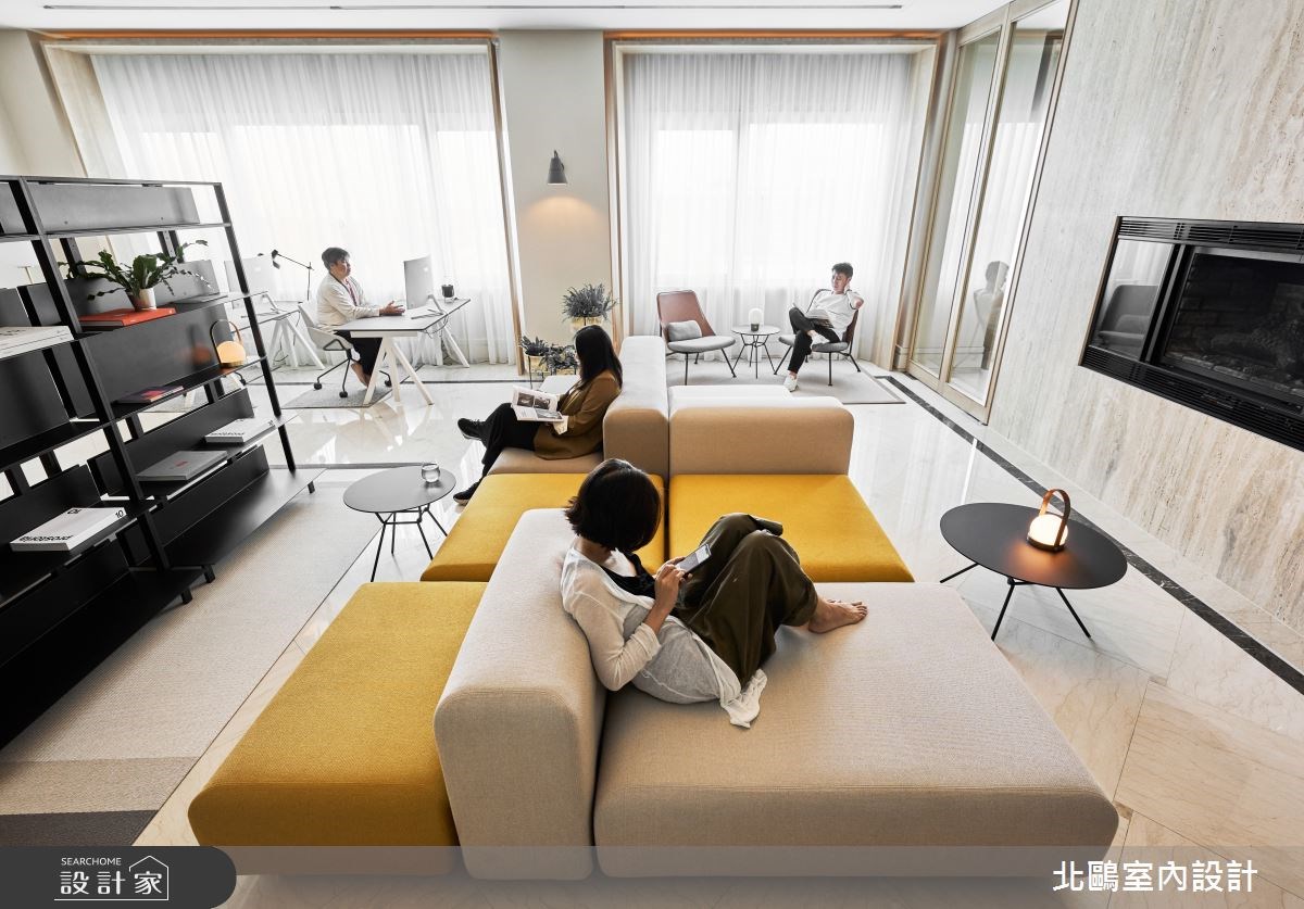 超夢幻明亮系VIP Lounge！芥末黃跳出活潑感，北歐風商空揮別傳統印象