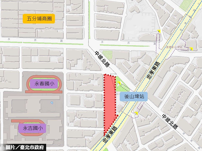 忠孝東路5段巷弄路面更新 更好行！