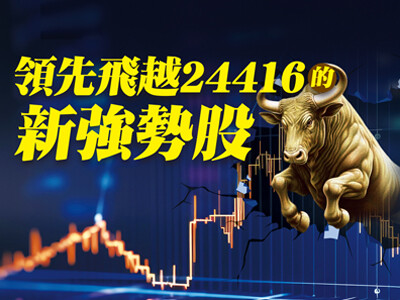 領先飛越24416的新強勢股