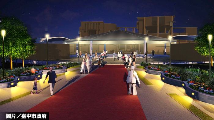 中市大里公園改善 打造城市光廊