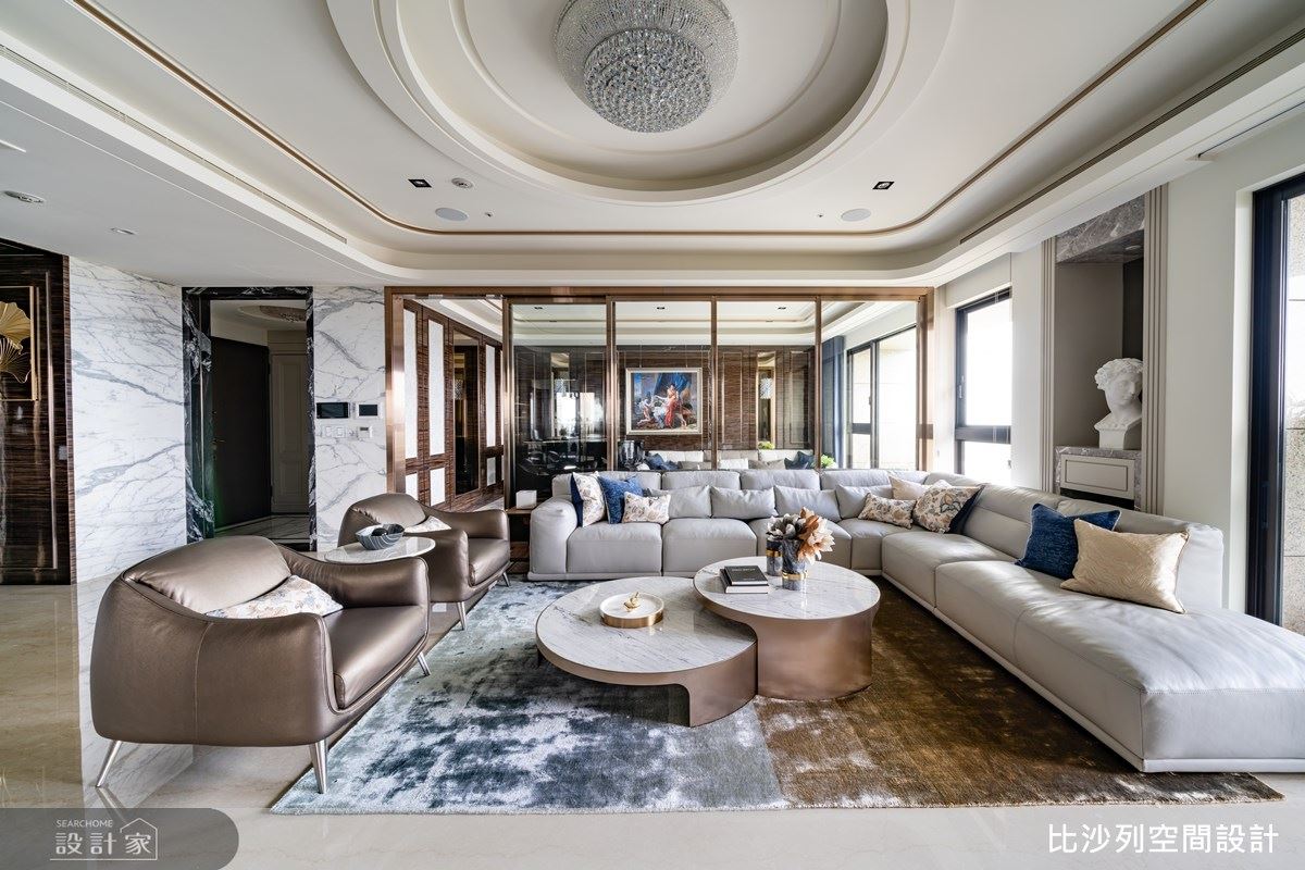 傾注典雅質蘊與簡約力道 交織敞朗氣派的風格豪邸