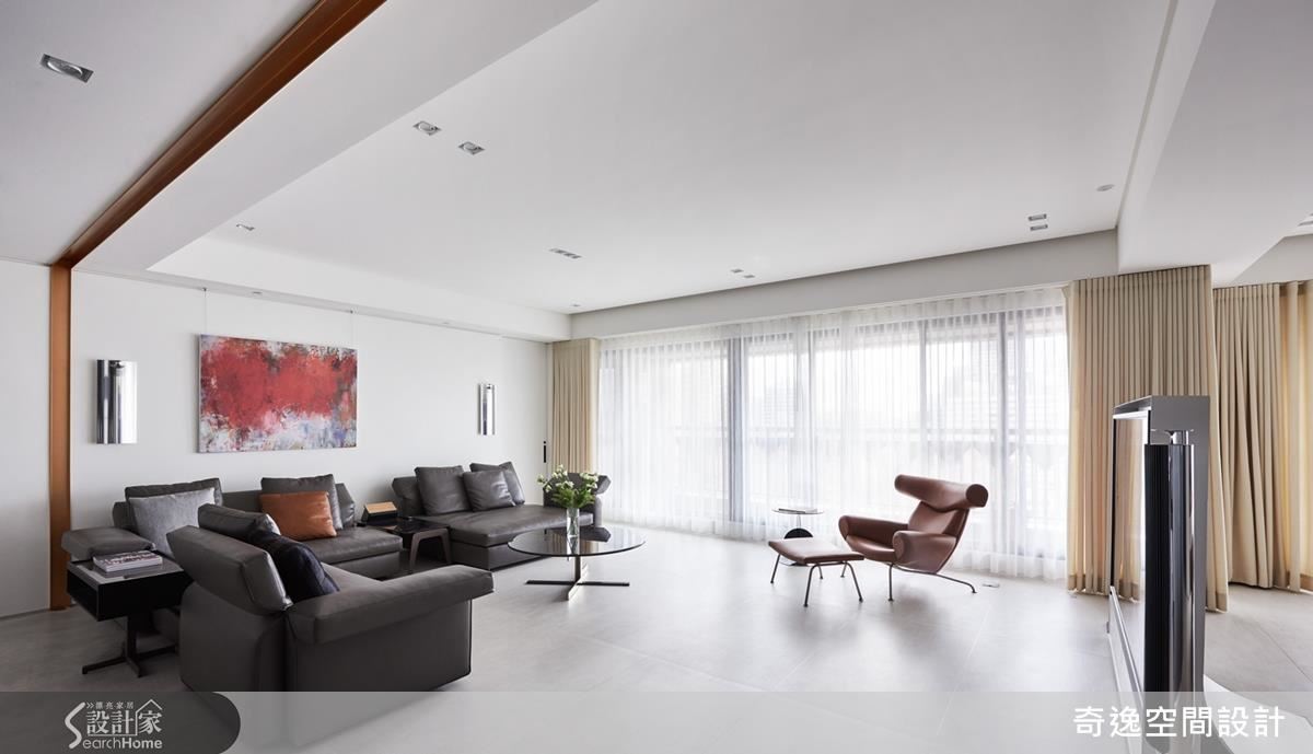 將廊道化為無形  60坪豪宅變出2坪魔術空間