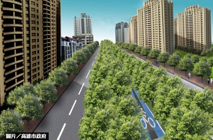 高雄生態園道建設  邁向海綿城市