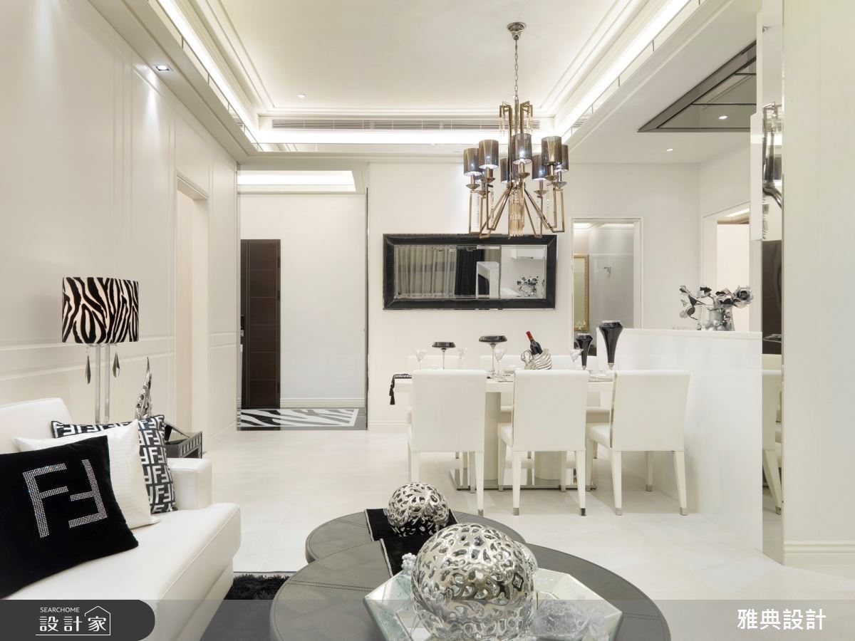 演繹精品時尚，黑白色系也有華麗轉身