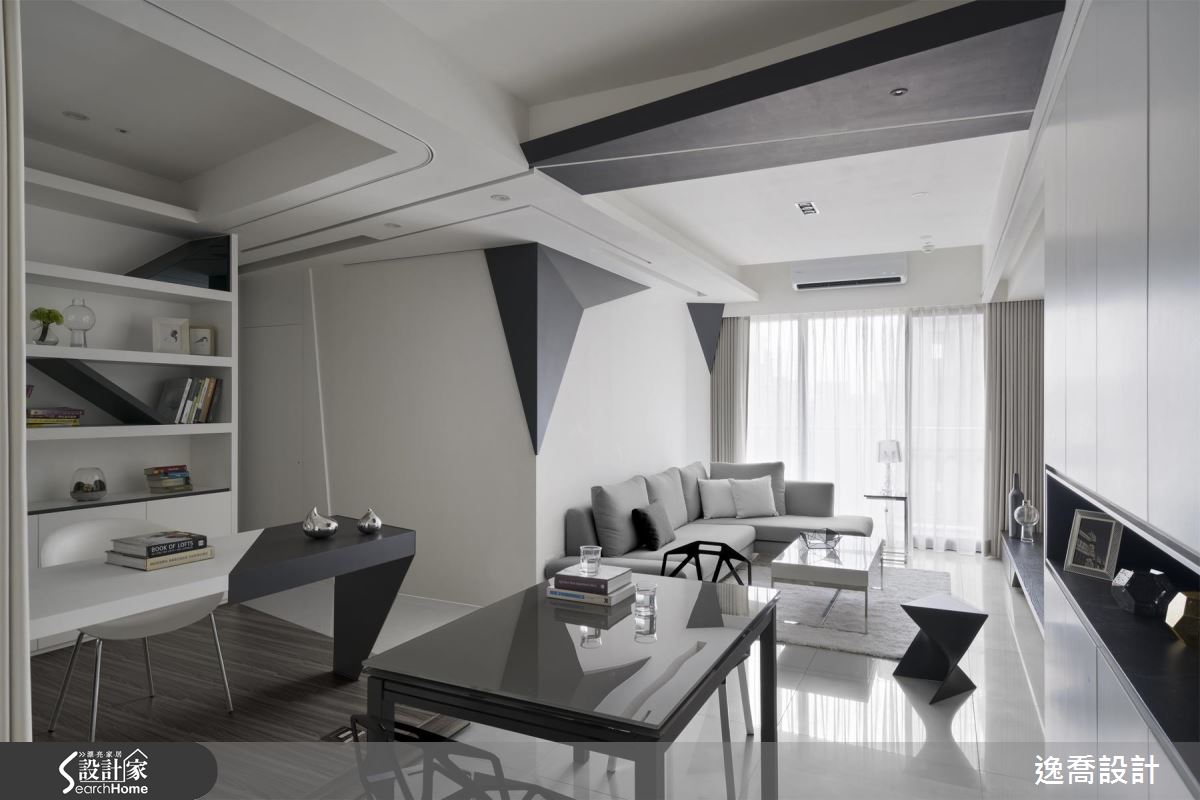 幾何遊戲X視覺玩味 青春世代的現代風好宅