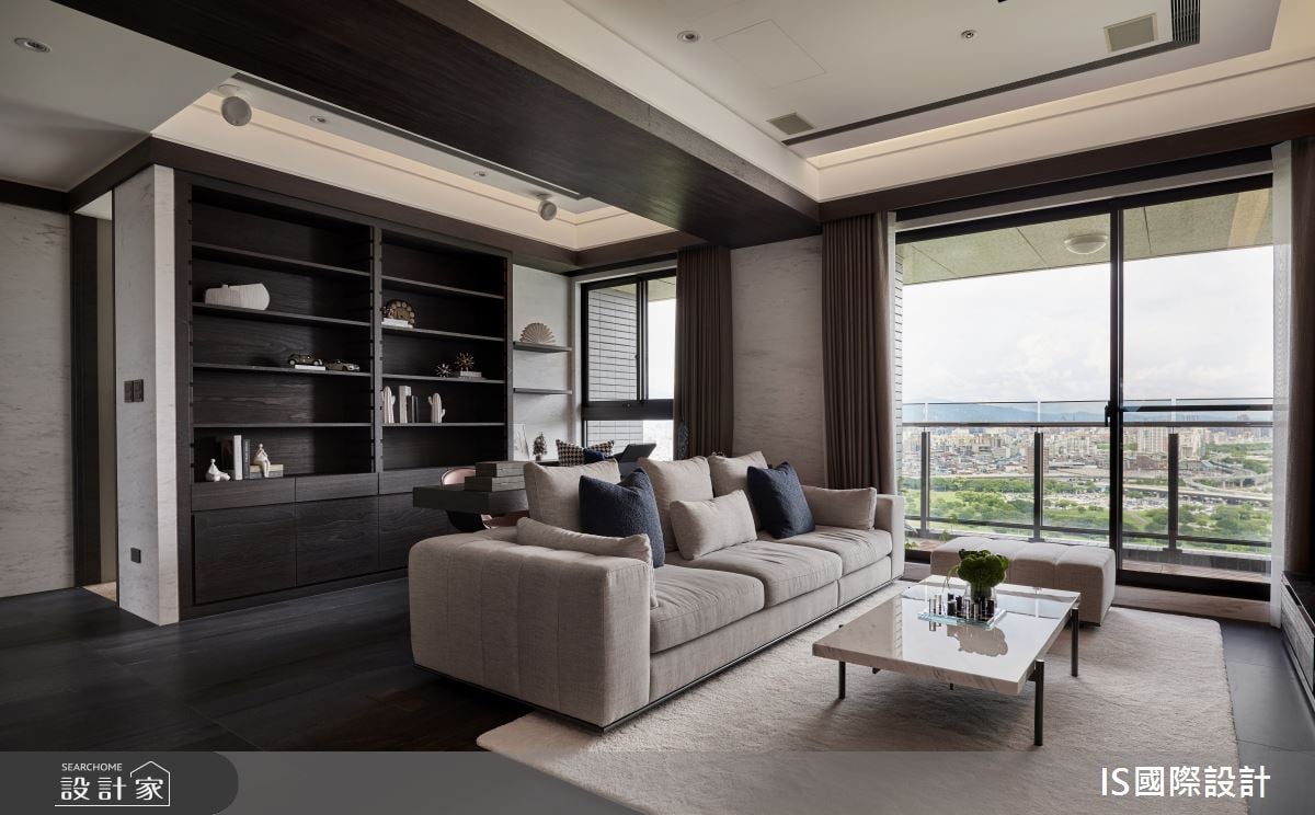 家不只要好看，還要很舒適!寬敞中島、沉靜書房建構人文現代宅