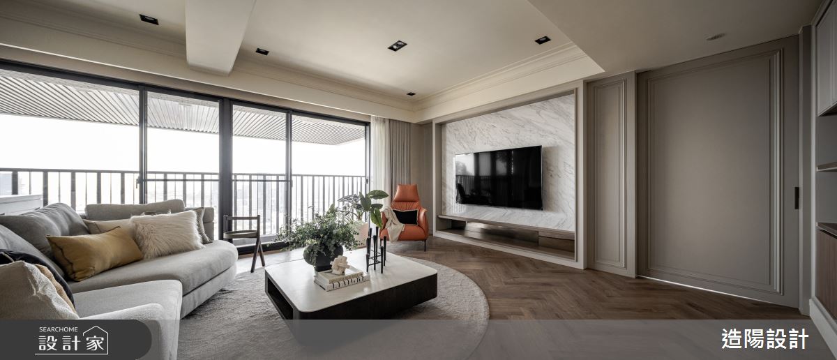 97坪美式風退休宅，創造設計細節與綠意景致呼應讓生活獲得一方靜謐