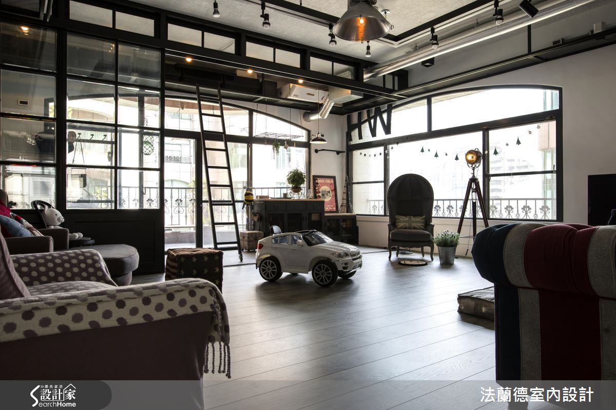 視野超開放！ 42 坪美式工業個性宅 給你大坪數的寬敞自由！ 