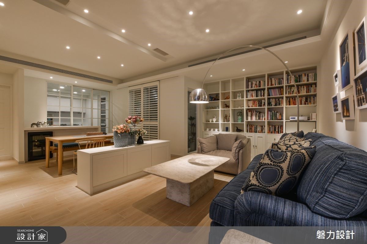 順著木紋磚投入木質調的擁抱！40坪老屋改造後讓人一見傾心