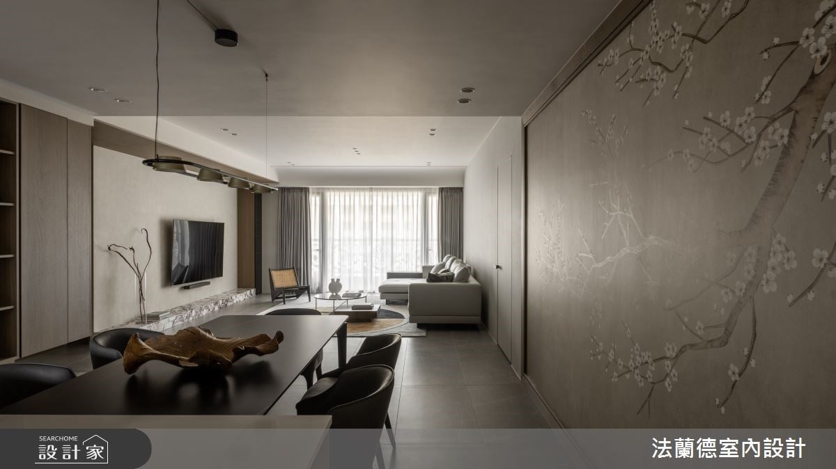 一展高雅白梅的永恆姿態！典雅大地色現代風，重啟閒置毛胚屋的無盡潛力