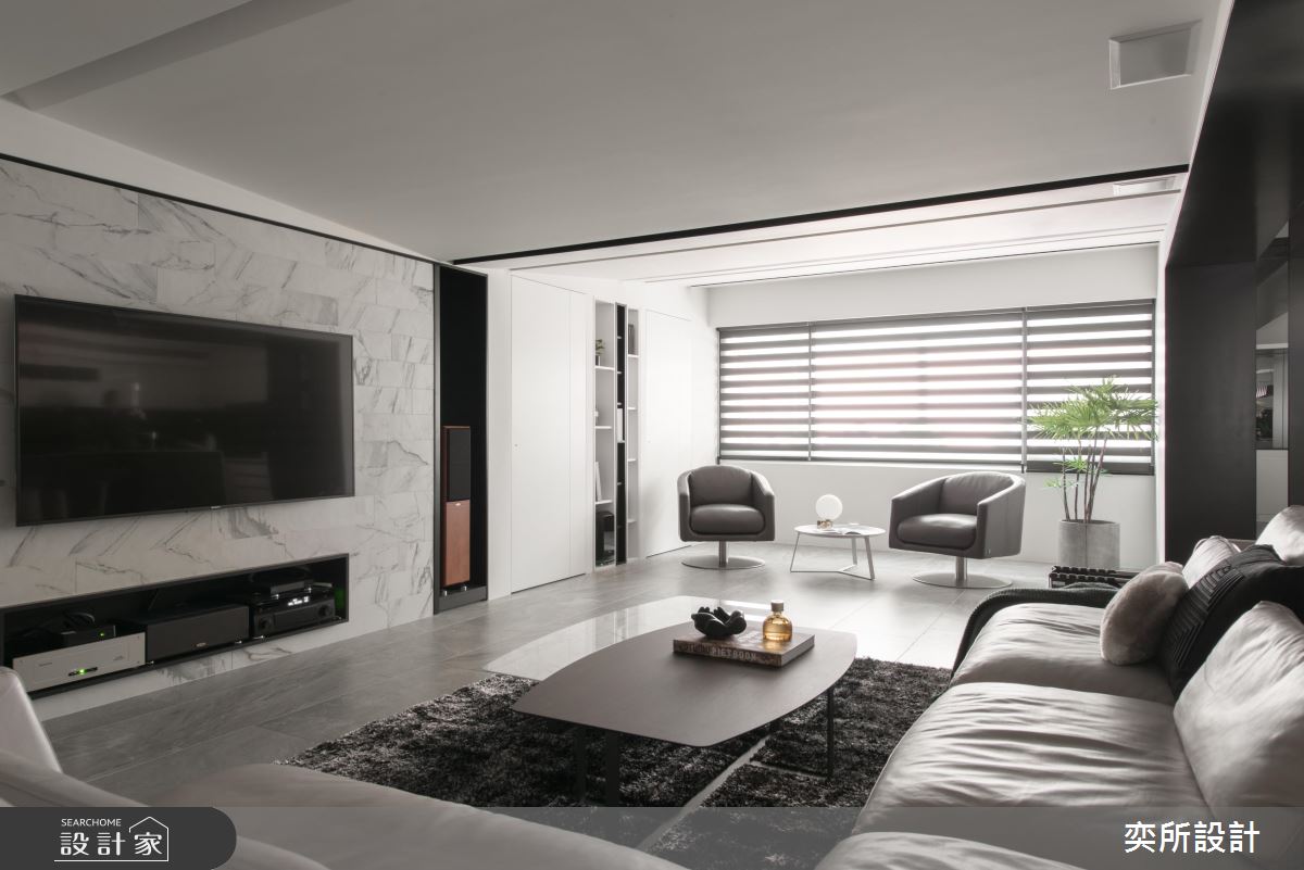 純白俐落超流線！我家的三代同堂宅就是時尚