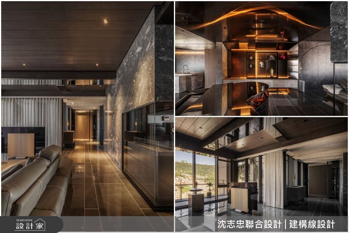 解讀高級訂製豪宅的美學深度！蘊藏墨色光影之美，探尋極致時尚品味！