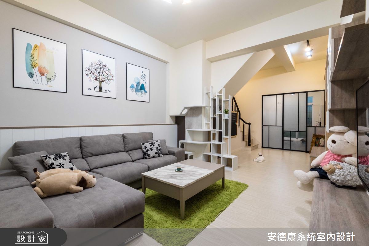 攝影師、新秘與2隻貓的家！實用美觀的北歐風大宅