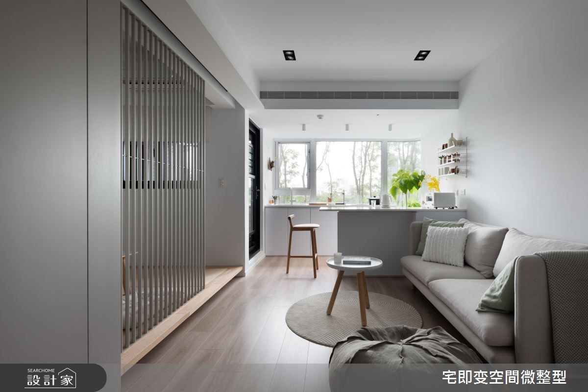 清新日系木質退休宅，格局改造把充沛日光、窗景綠意帶入慢生活