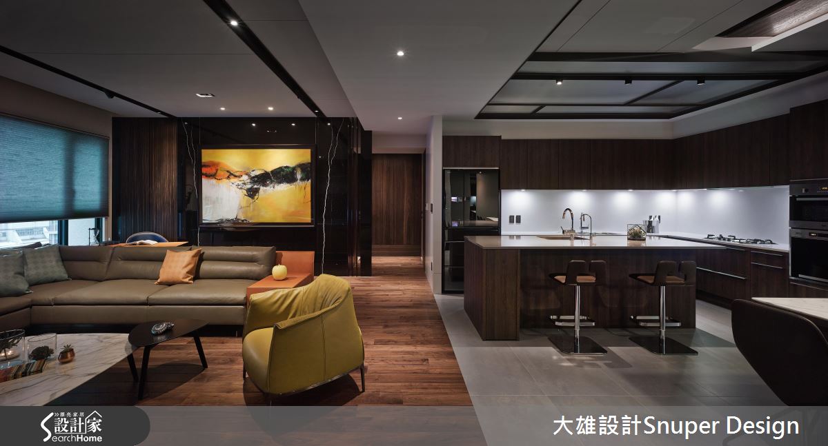 2／1 空間劃分術 成就 2 倍寬敞的時尚現代宅！