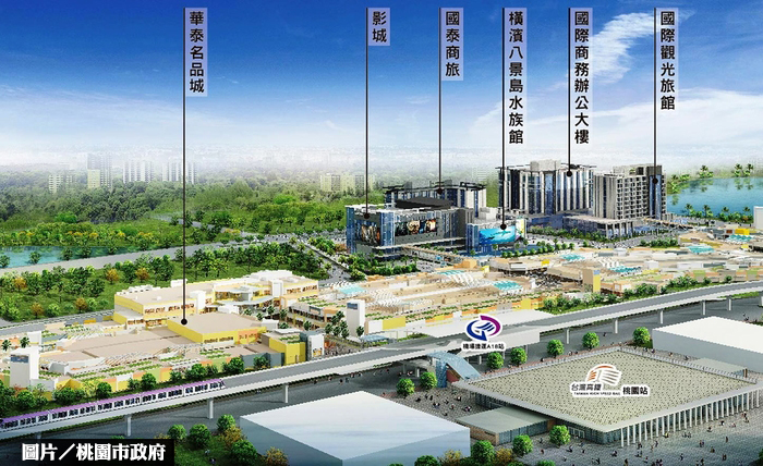 青埔國壽開發案動土  水族館、飯店通通有