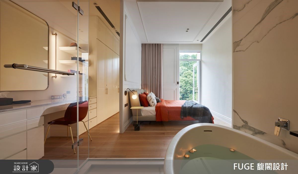 簡約的法式空間裡，蘊藏從情侶到夫妻相愛的設計證明