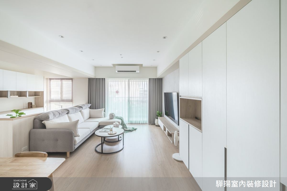 開箱24坪療癒系現代宅，異材質地坪與線燈成就開放格局，生活質量Level up!