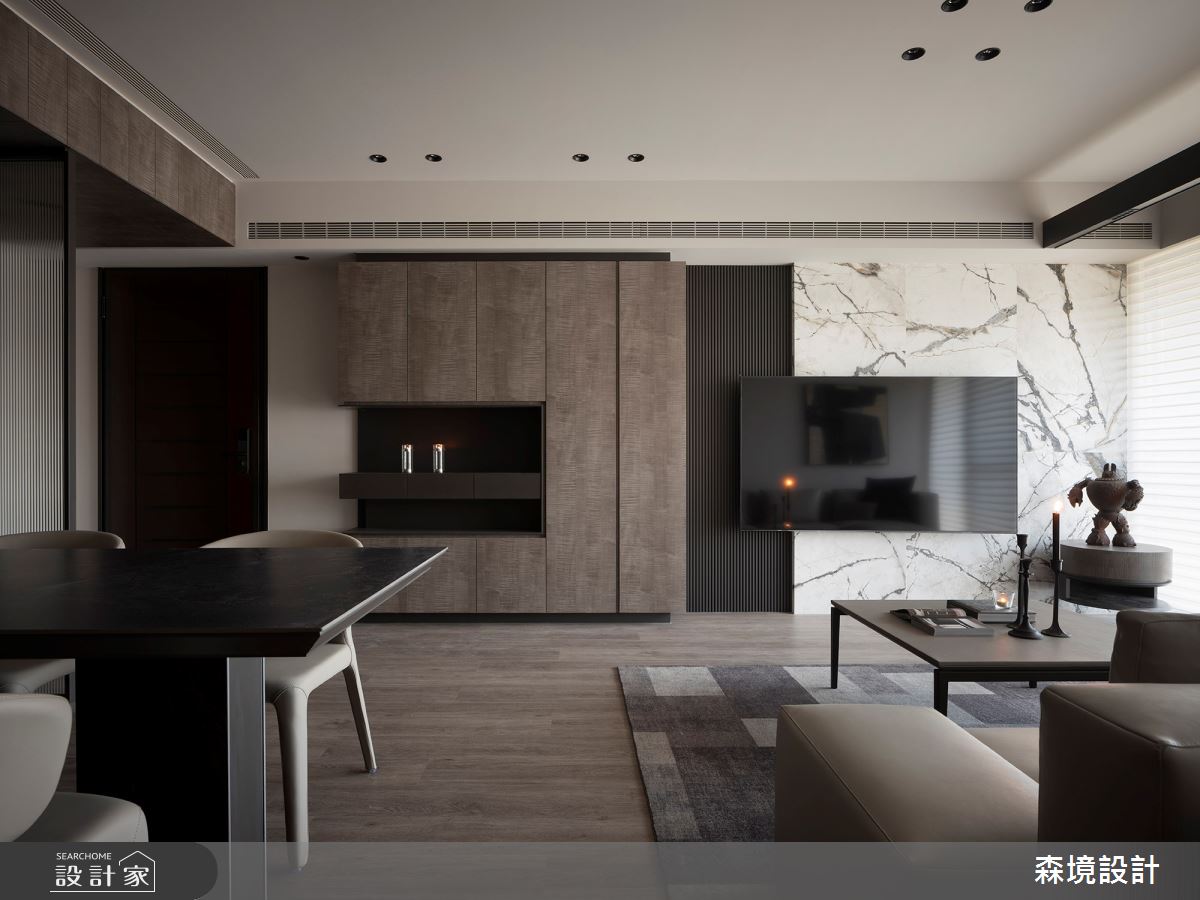 旅店式設計！多元材質描繪自由的空間語彙，凝聚家的溫暖，讓遊子一返家...