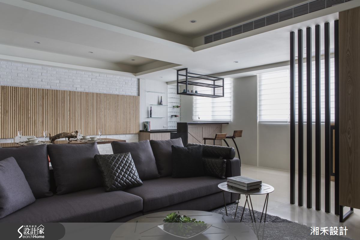 個性與溫柔兼具！日系型男的 32 坪北歐工業天地