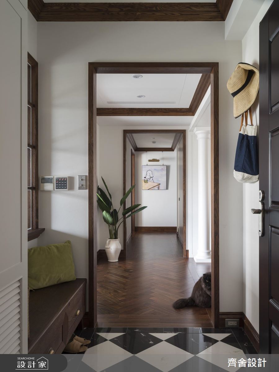 雋永耐看不嫌膩！2人1貓的美式風居家