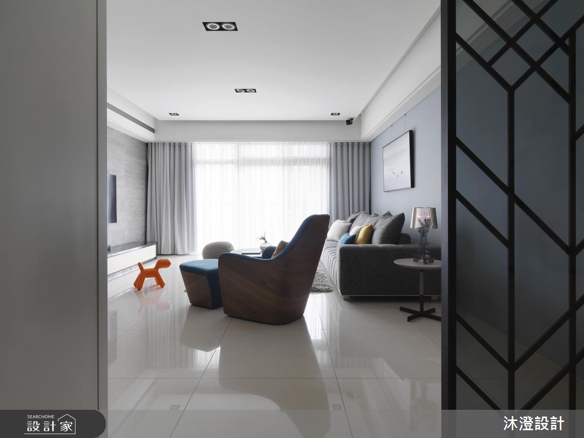 極致簡約天空青大宅！現代風的美好生活況味