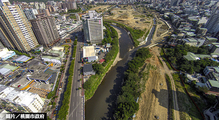 桃園率先 實施河川區容積移轉