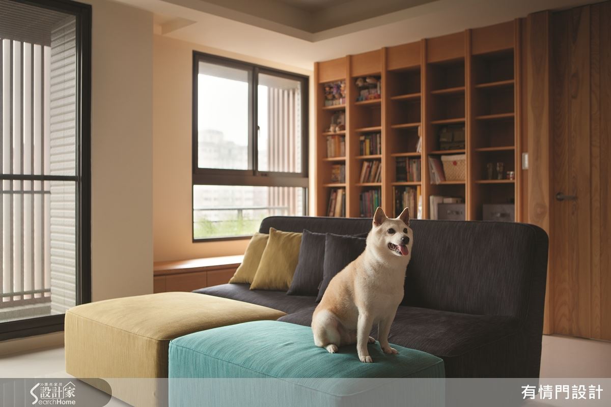 連毛小孩都會愛上的開放式人文居宅
