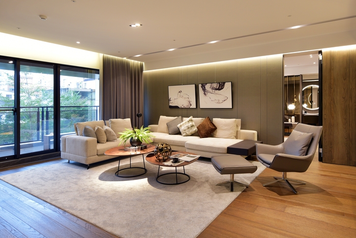 低調奢華大坪數　繁簡並馭靜謐宅