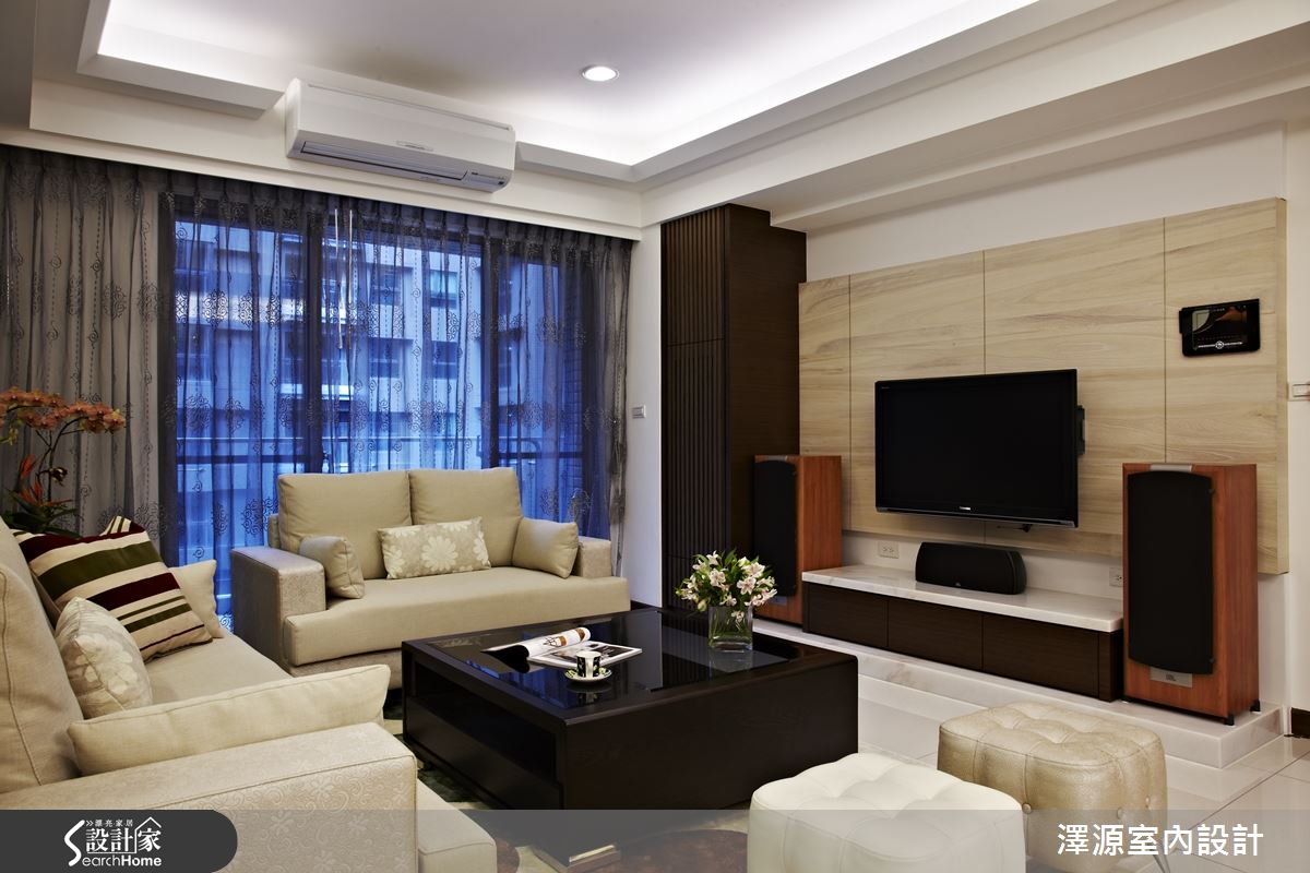 東方典麗 X 優雅簡約　32 坪也能坐擁大宅氣勢！ 