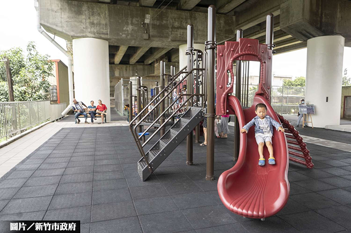 竹市西濱橋下空間 魔術變身遊憩好所在
