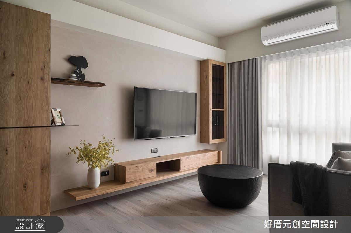 17坪老屋翻新化身日式渡假感私宅，以舊木材佐開放式格局讓溫煦暖陽相伴s...