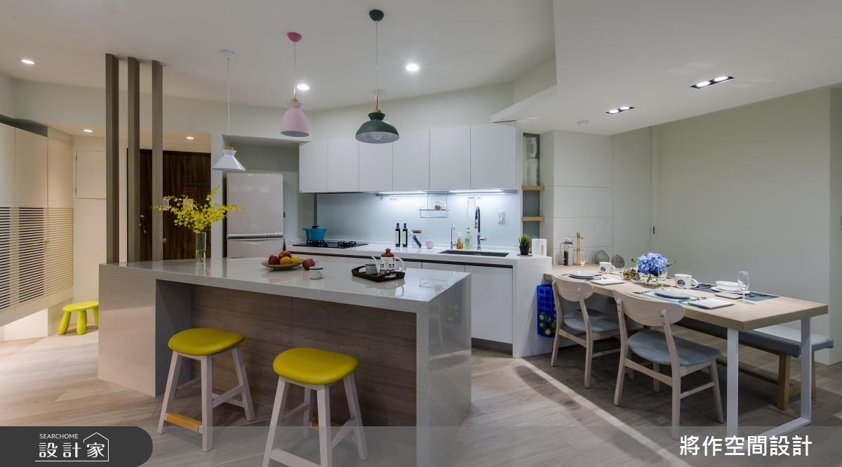 設計師私房餐廚設計心法：大中島 + 動線 + 陳設，享受美食從細節開始
