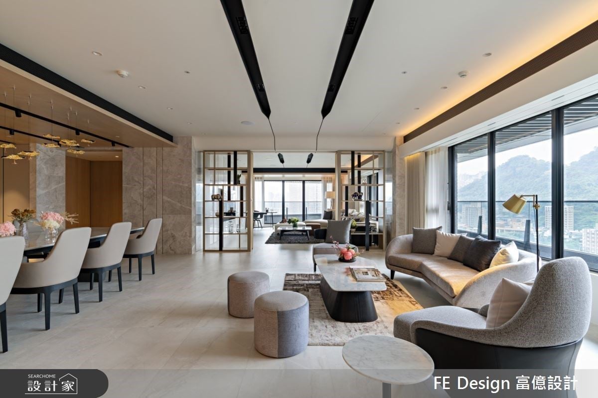 以生活為核心的設計，在遼闊景緻中享受藝術與人文齊備的現代風豪宅