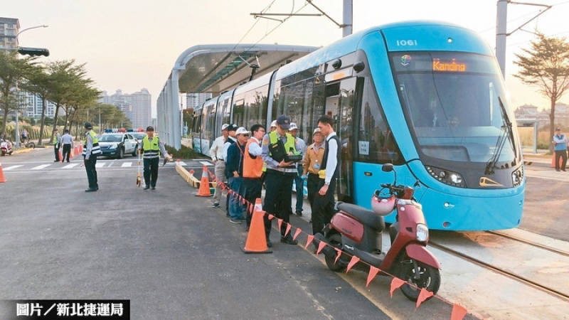 淡海輕軌綠山線 有望年底通車