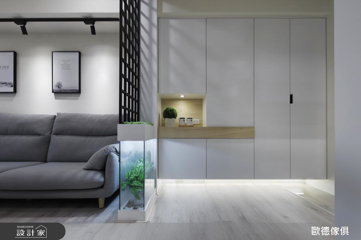 系統傢俱個性化！把北歐親子宅大容量收納變不見