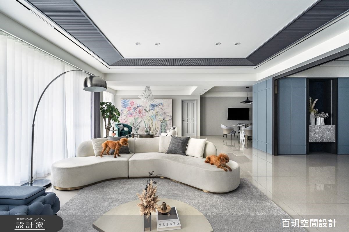 綻放迷人的生活姿態！優雅漫遊混搭風居所，與陽光、寵物舒適共伴！