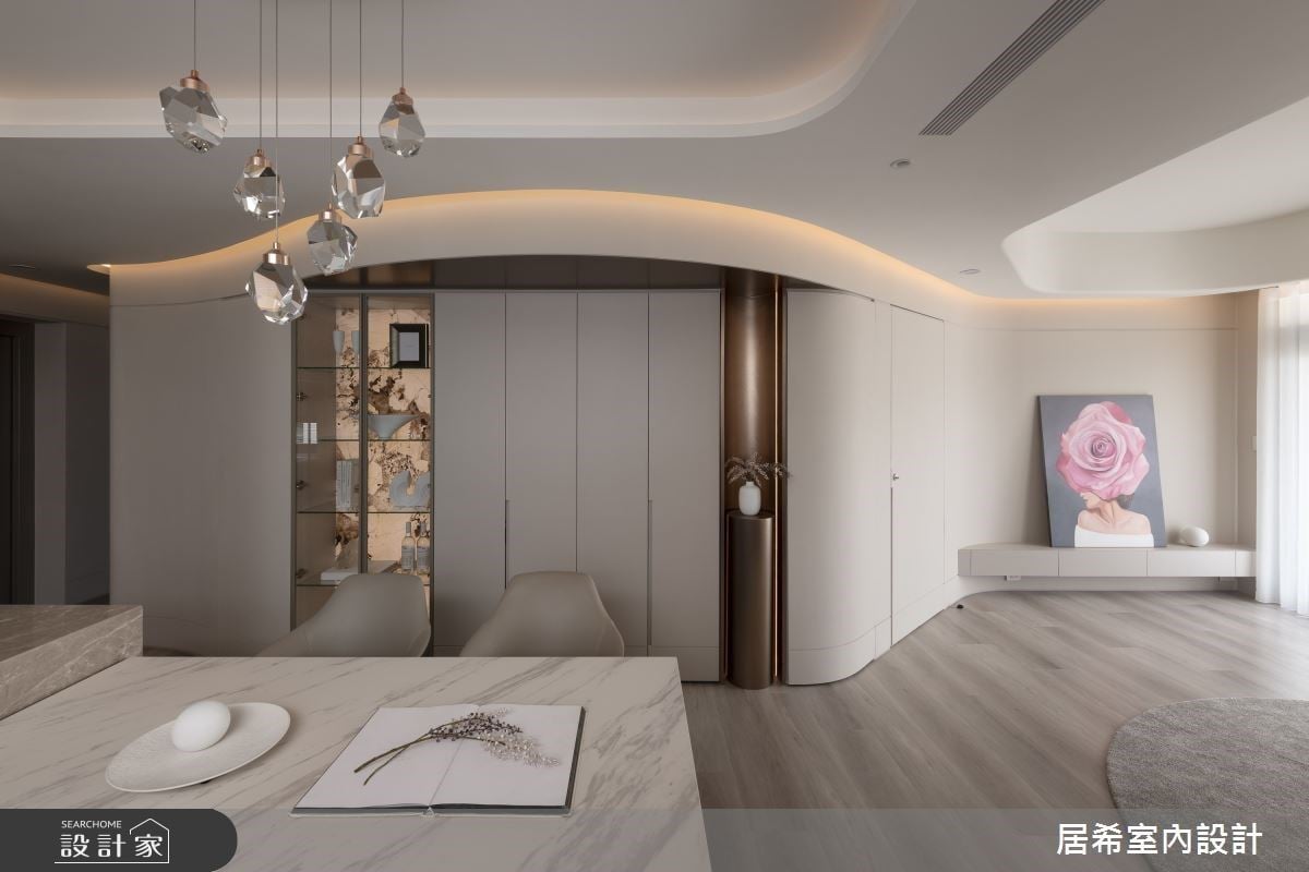 生活品味如影隨行！美甲品牌主理人的 65 坪私宅體現低調奢華的真諦