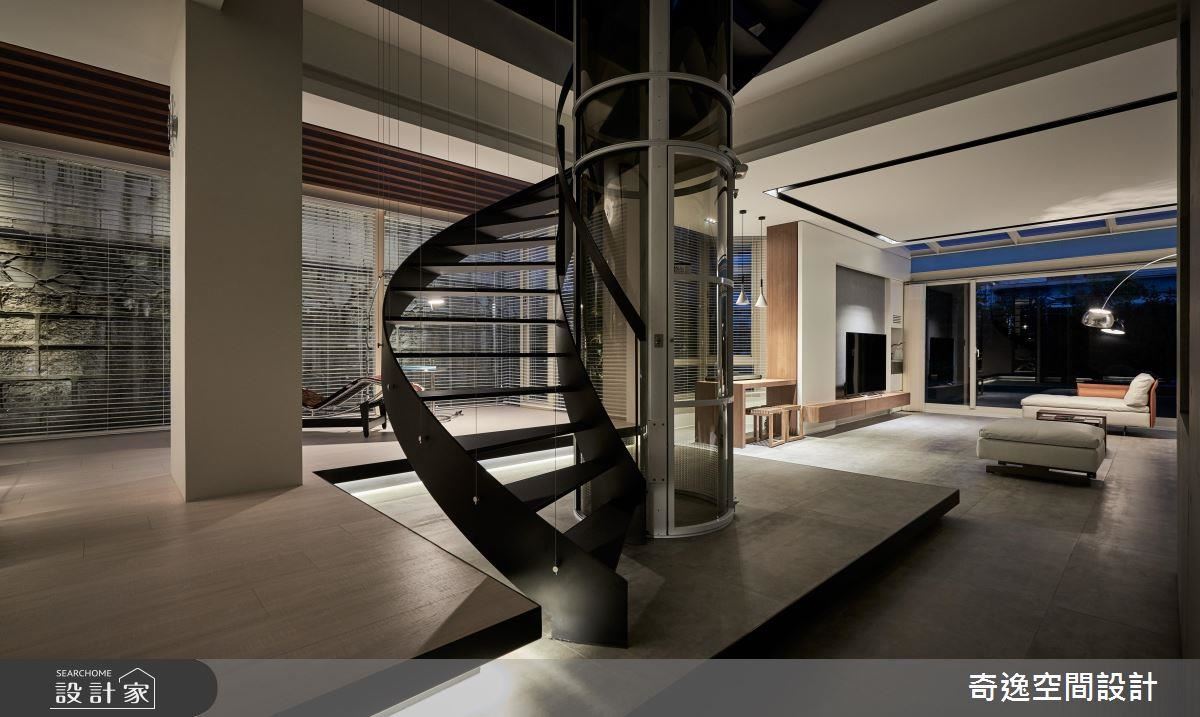 透天厝大膽改造！現代日式情韻的三代同堂大宅