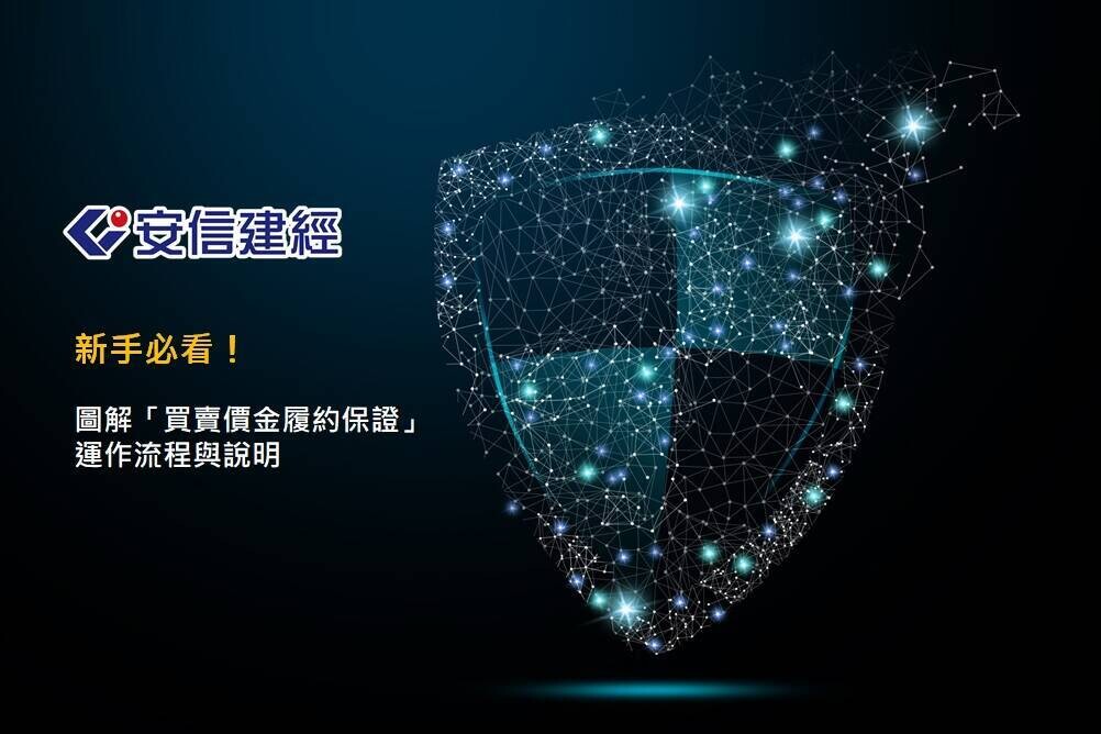 新手必看！　安信建經圖解「買賣價金履約保證」運作流程與說明